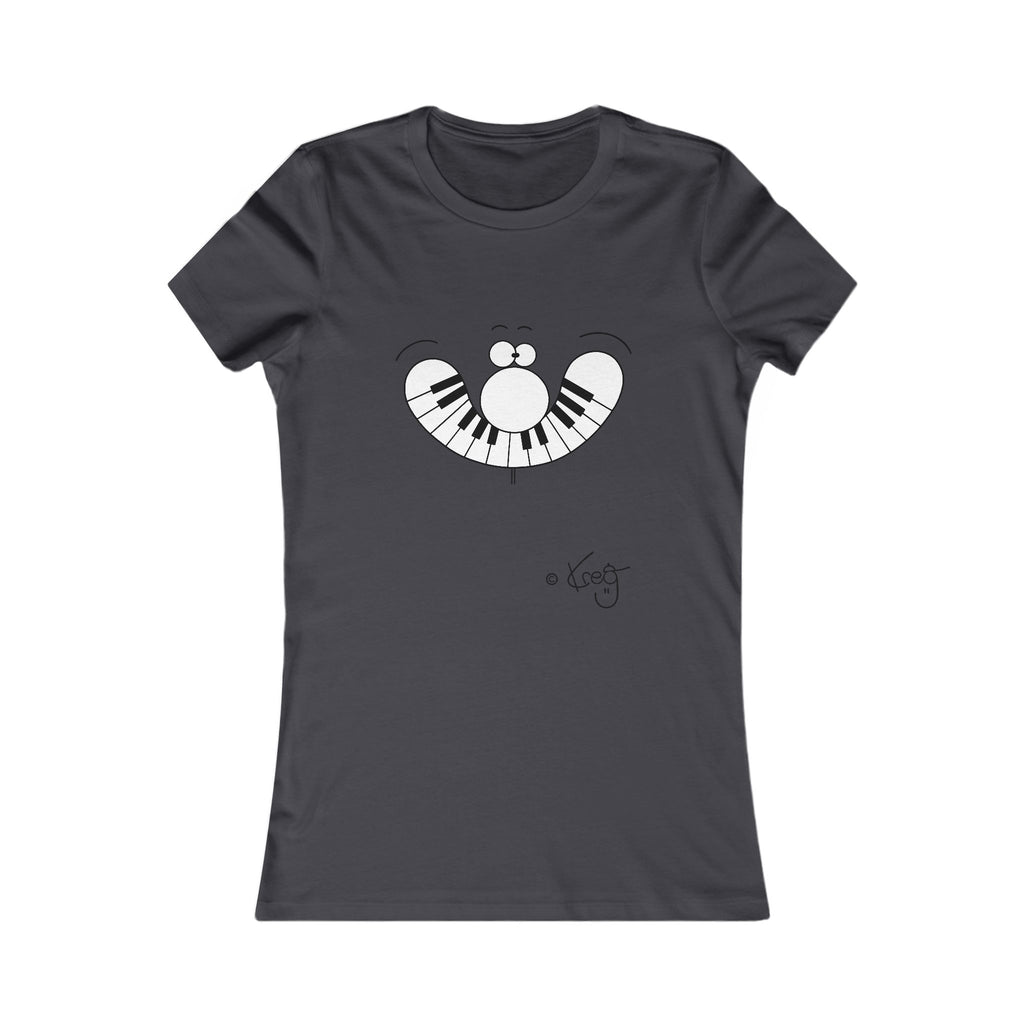 SMILE PIANO,Women's Favorite Tee