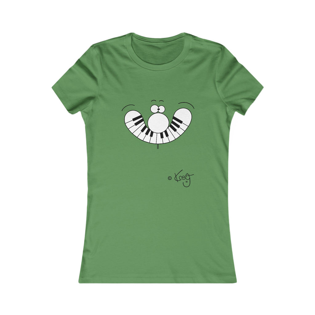 SMILE PIANO,Women's Favorite Tee