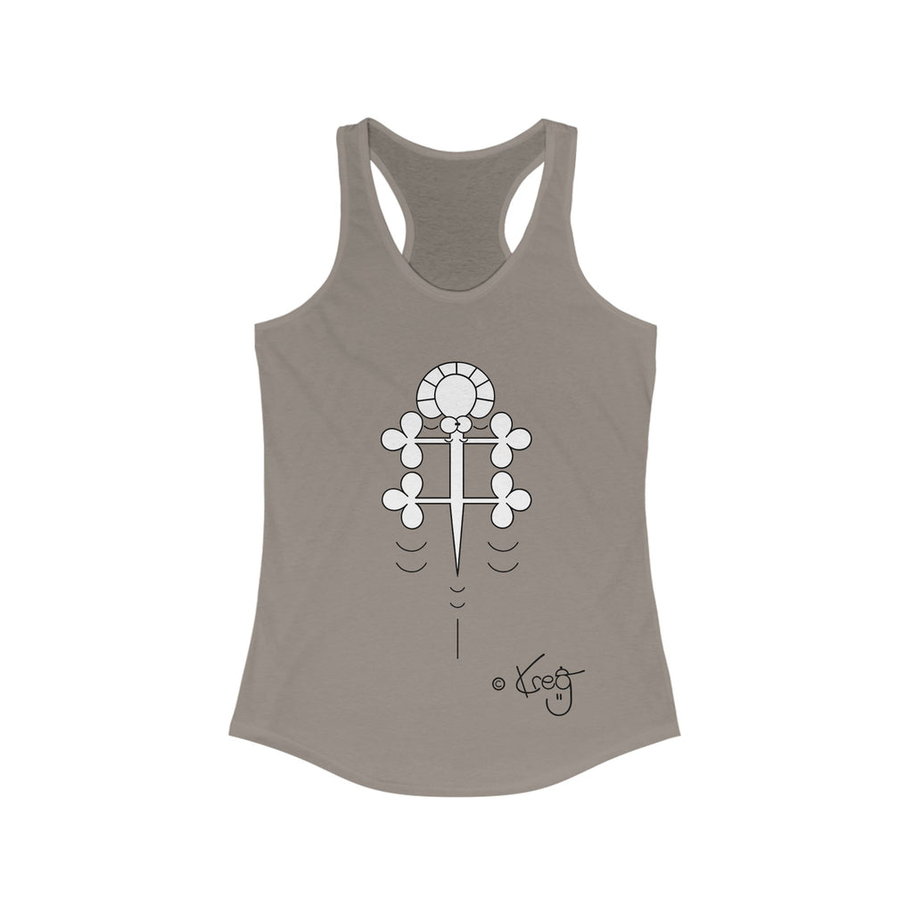 LEAPING LIZARD,Women's Ideal Racerback Tank