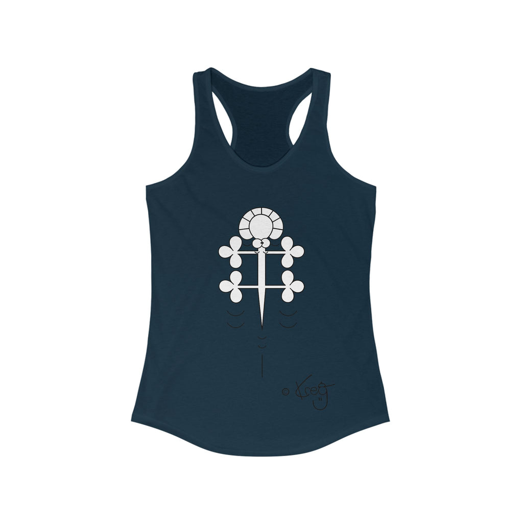 LEAPING LIZARD,Women's Ideal Racerback Tank
