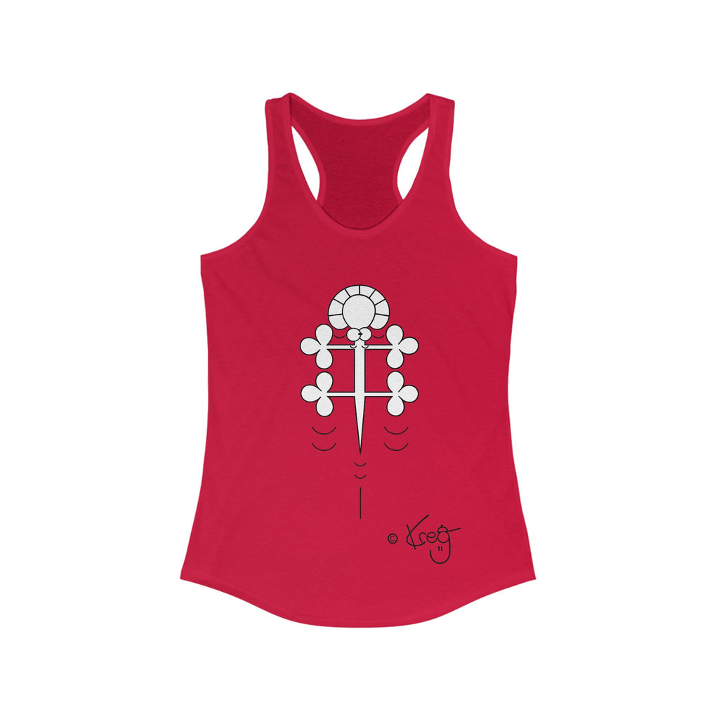 LEAPING LIZARD,Women's Ideal Racerback Tank