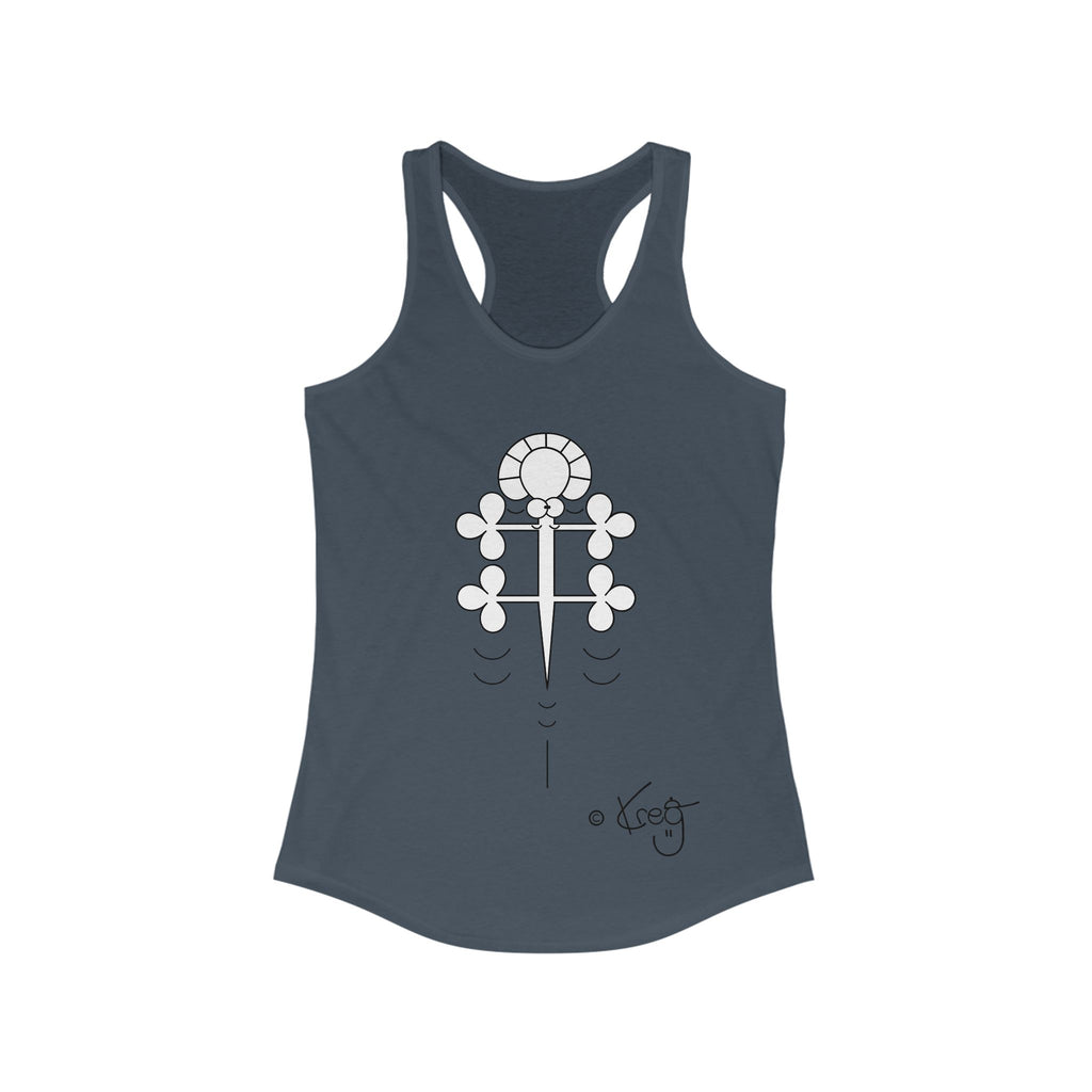 LEAPING LIZARD,Women's Ideal Racerback Tank