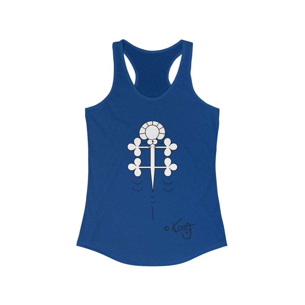 LEAPING LIZARD,Women's Ideal Racerback Tank