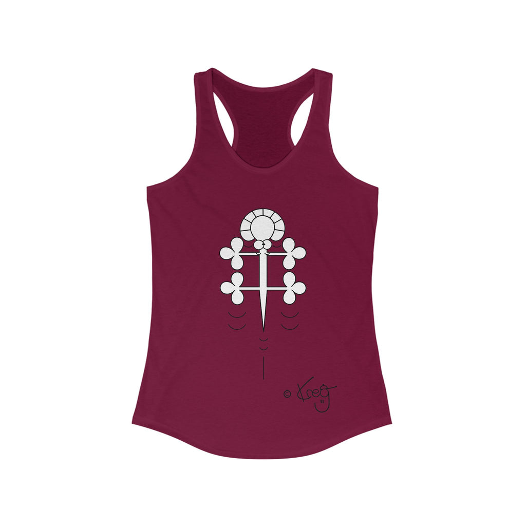 LEAPING LIZARD,Women's Ideal Racerback Tank