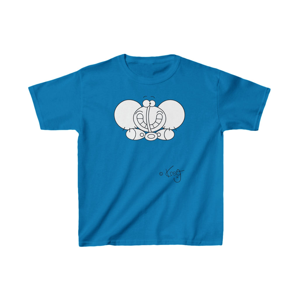 SMILE ELEPHANT,Kids Heavy Cotton™ Tee