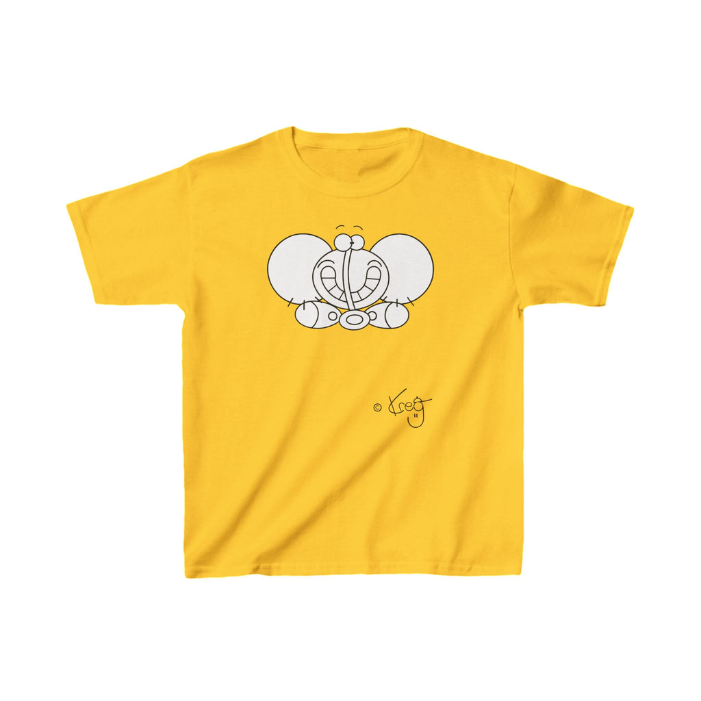 SMILE ELEPHANT,Kids Heavy Cotton™ Tee