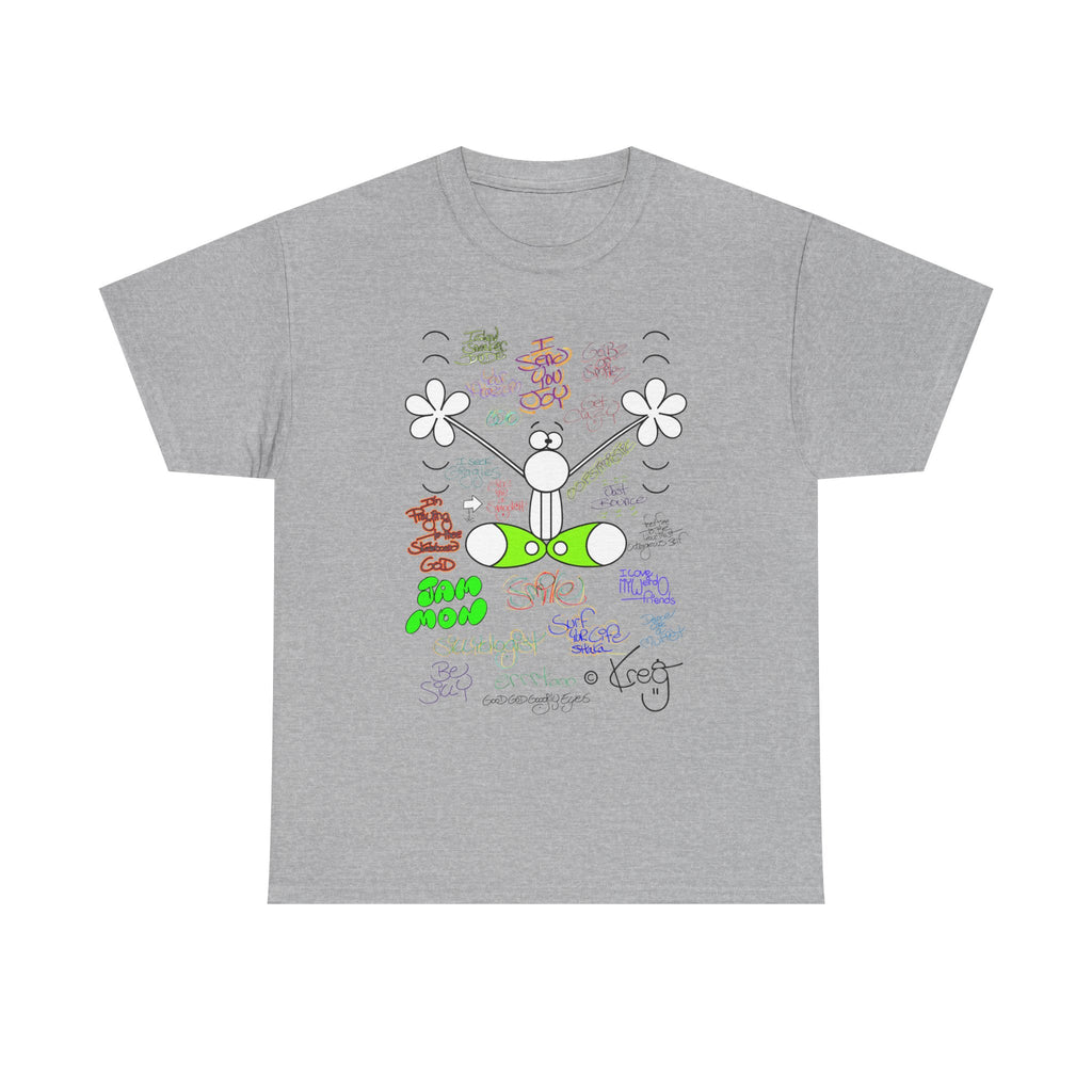 JOY GRAFFITI,Unisex Heavy Cotton Tee