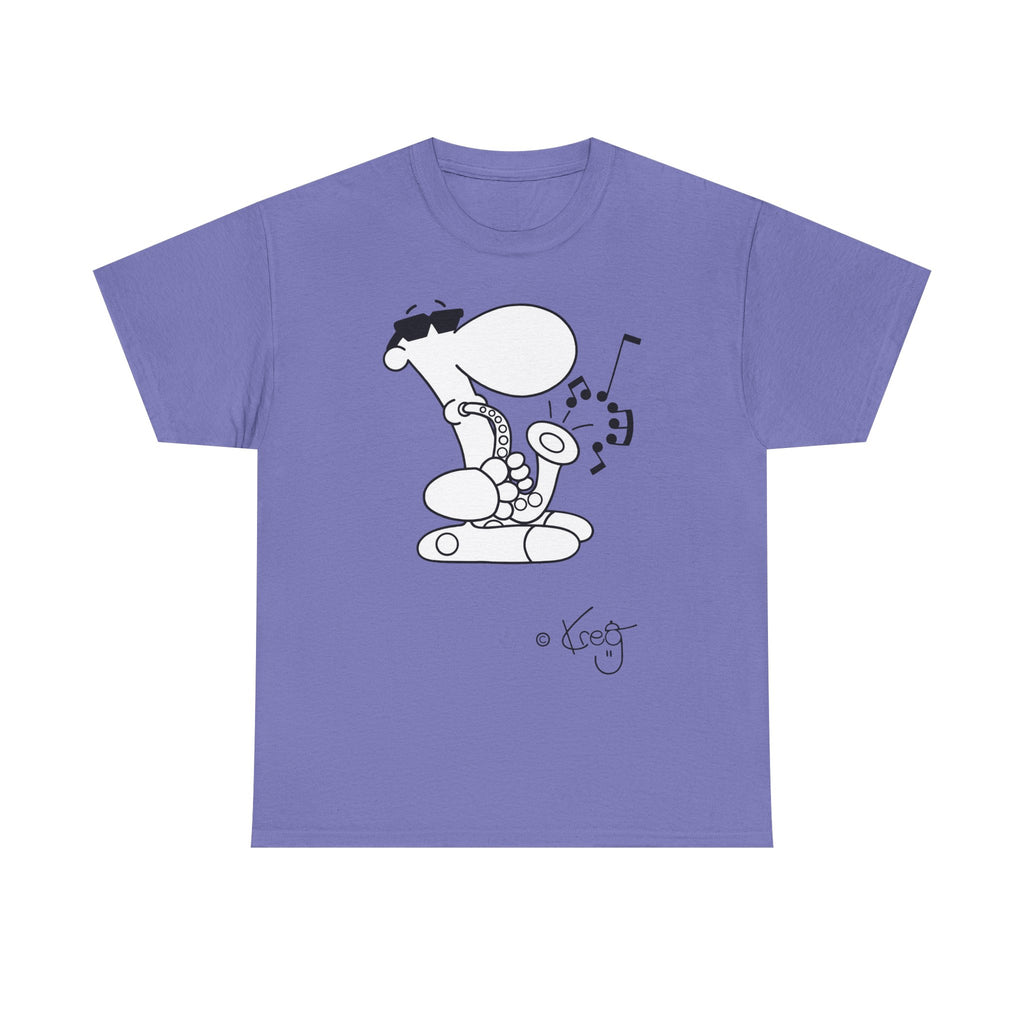 SAX DUDE,Unisex Heavy Cotton Tee