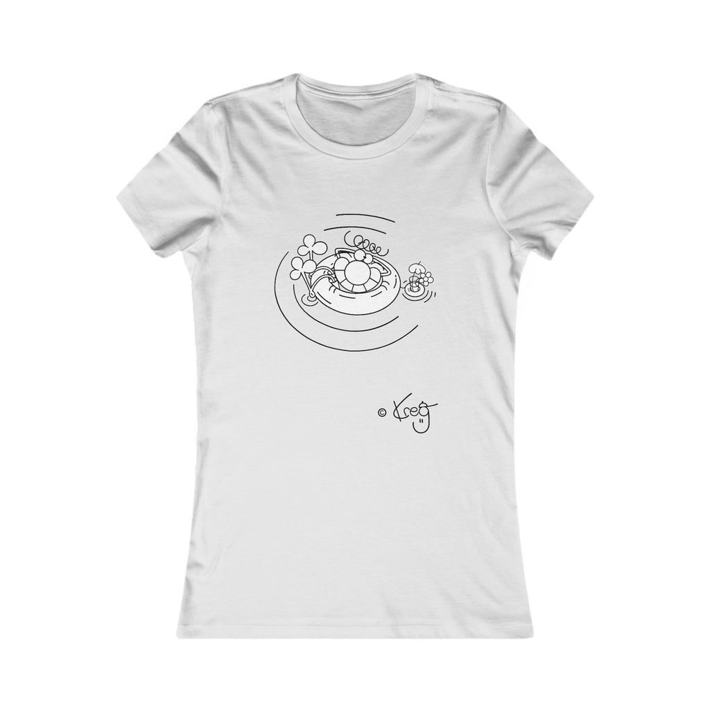 INNER TUBE DUDE,Women's Favorite Tee