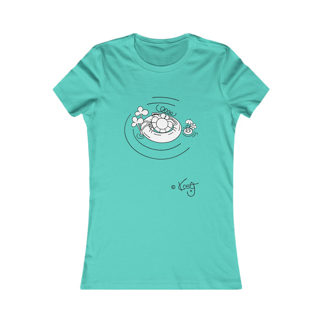 INNER TUBE DUDE,Women's Favorite Tee