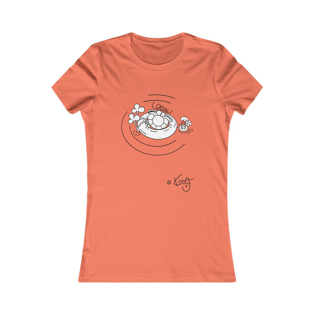 INNER TUBE DUDE,Women's Favorite Tee