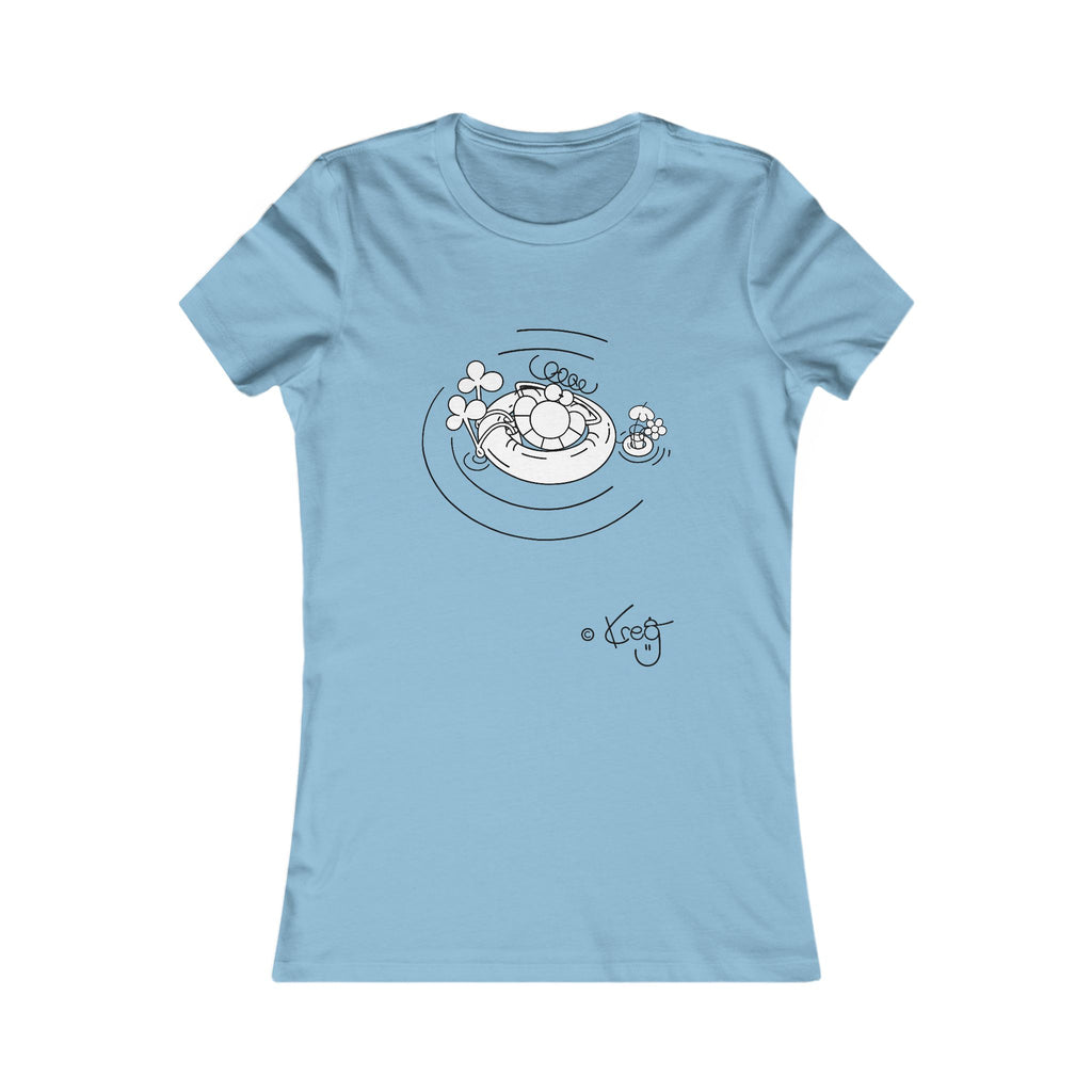 INNER TUBE DUDE,Women's Favorite Tee