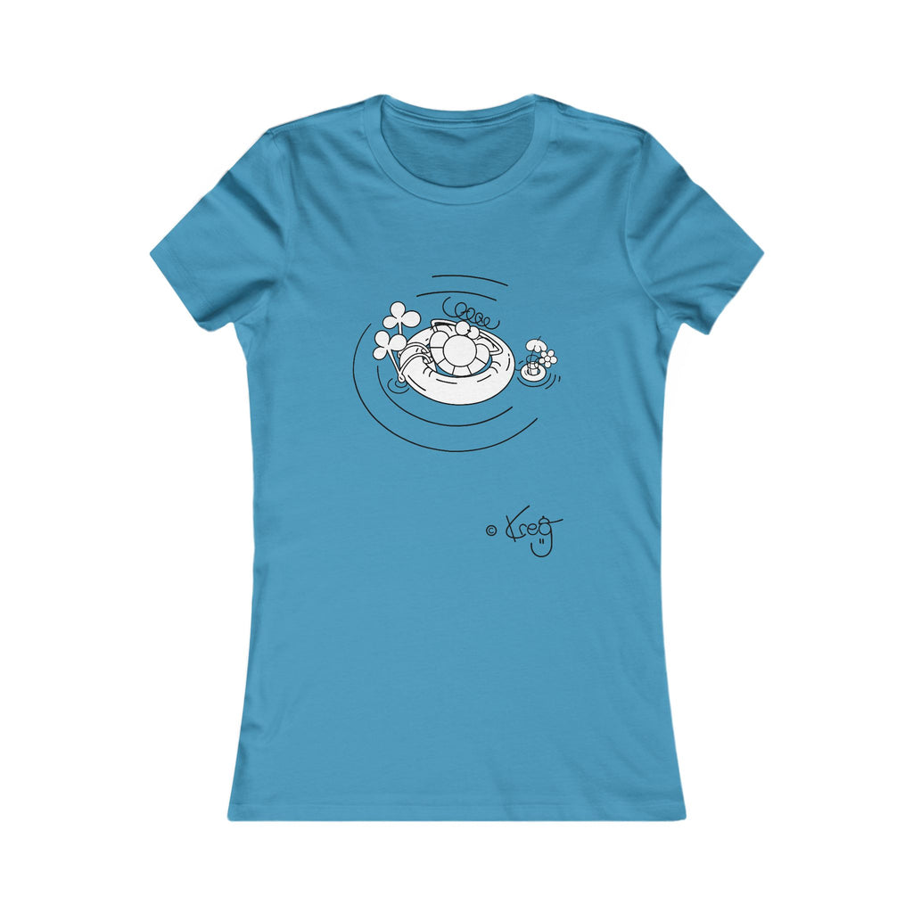 INNER TUBE DUDE,Women's Favorite Tee