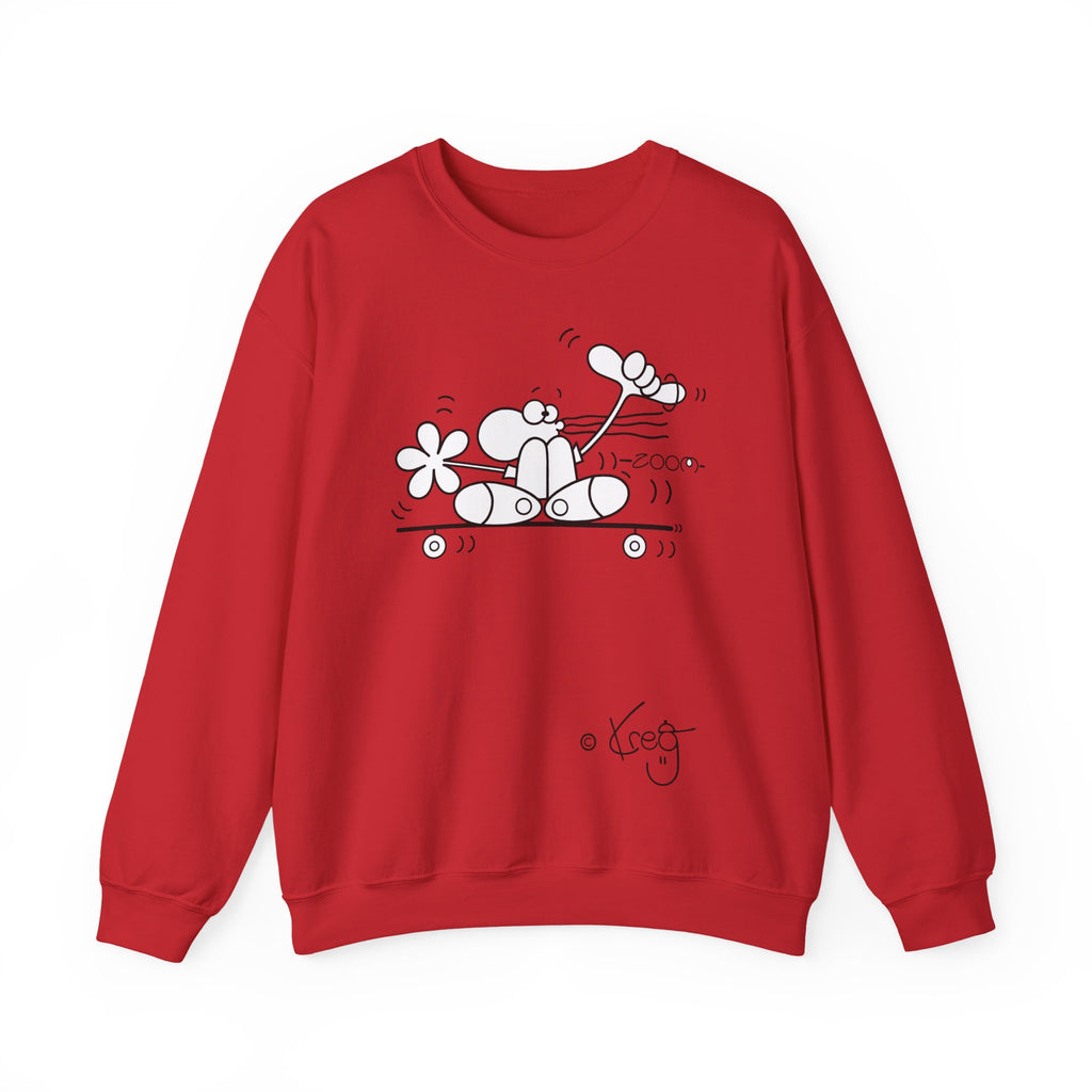 SKATEBOARDER DUDE,Unisex Heavy Blend™ Crewneck Sweatshirt