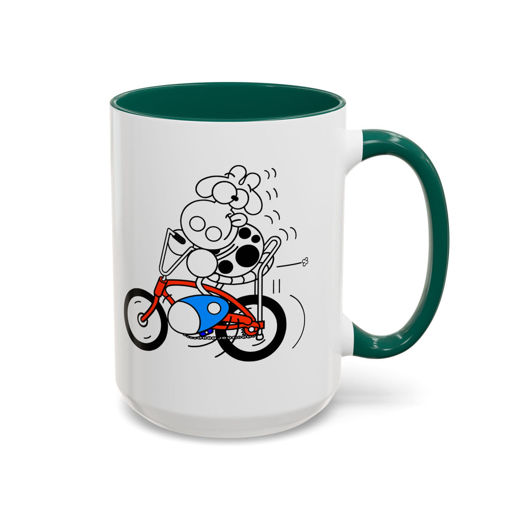 BANANA SEAT COW Colorful Mugs, 11oz 15oz