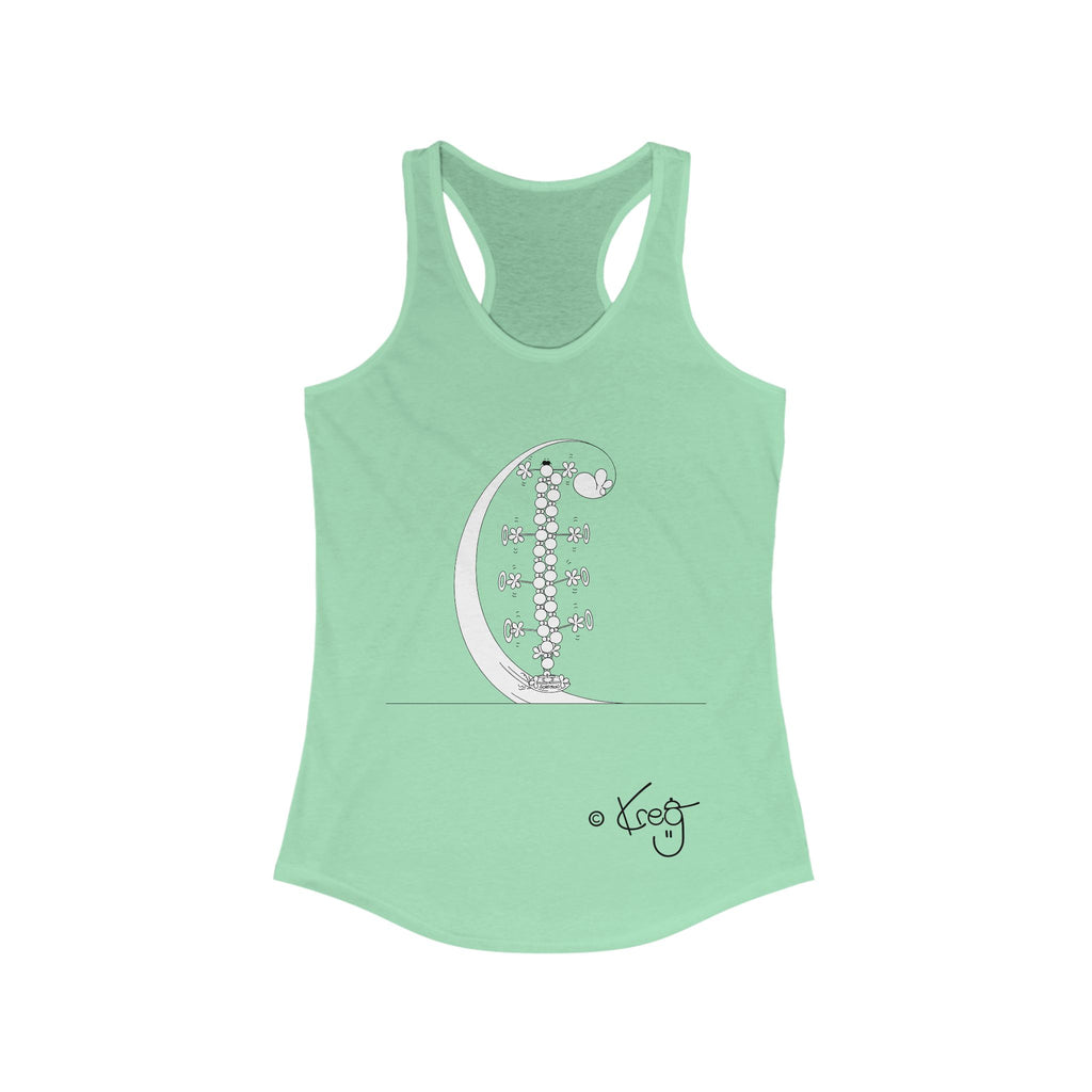 SURFERZ,Women's Ideal Racerback Tank