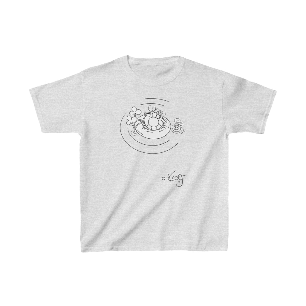 INNER TUBE DUDE,Kids Heavy Cotton™ Tee
