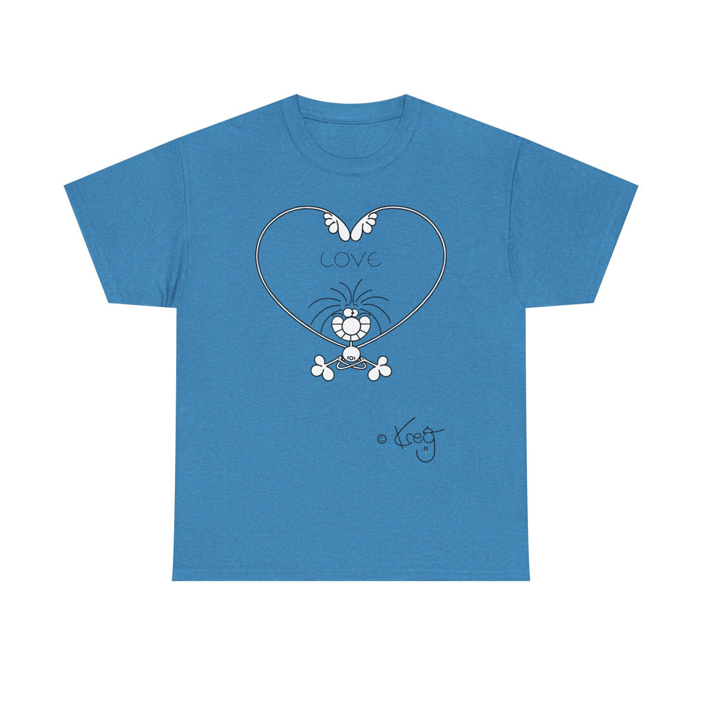 LOV YOGA,Unisex Heavy Cotton Tee