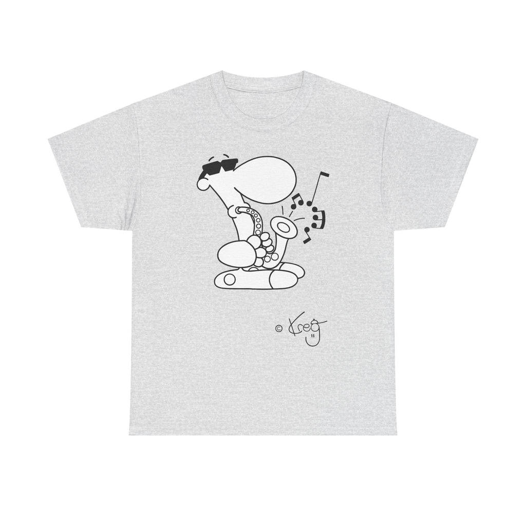 SAX DUDE,Unisex Heavy Cotton Tee