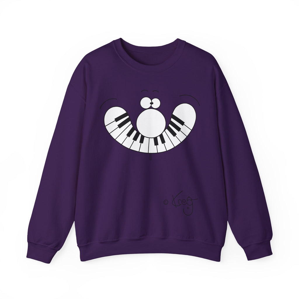 SMILE PIANO,Unisex Heavy Blend™ Crewneck Sweatshirt