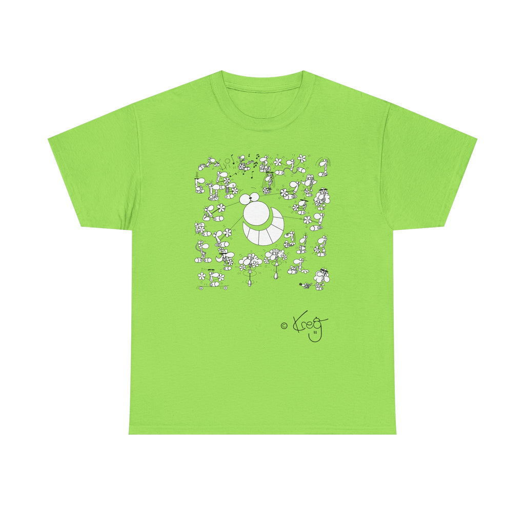 STREET ART PERFORMANCE,Unisex Heavy Cotton Tee