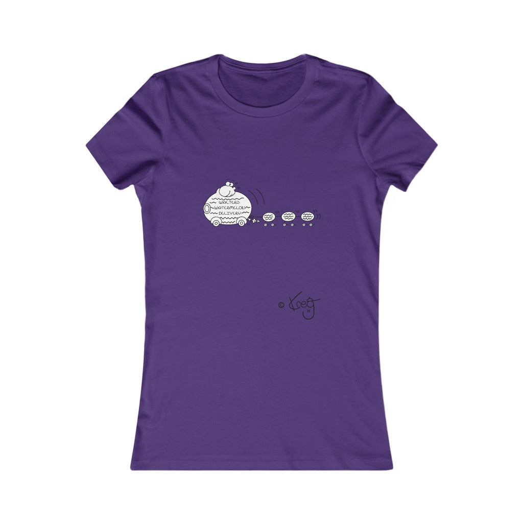 WALTER'S WATERMELON DELIVERY,Women's Favorite Tee