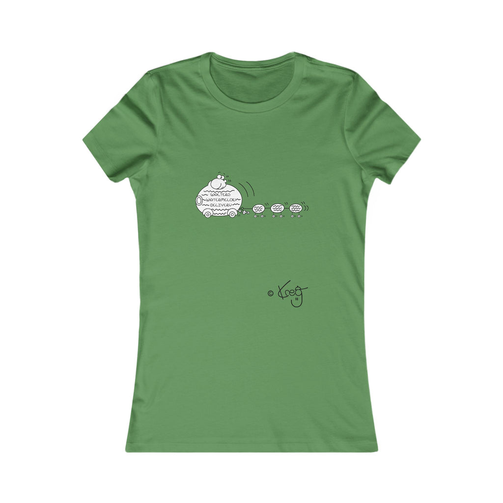 WALTER'S WATERMELON DELIVERY,Women's Favorite Tee