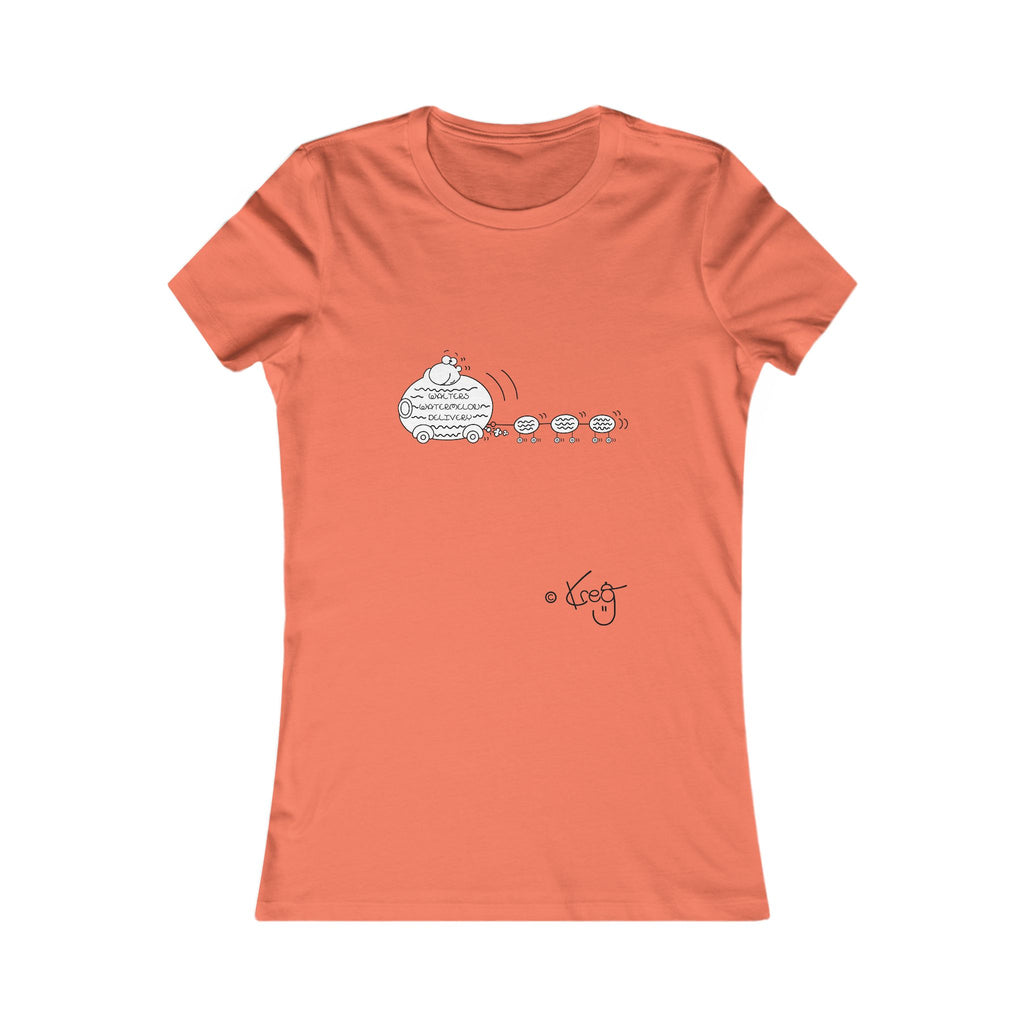WALTER'S WATERMELON DELIVERY,Women's Favorite Tee