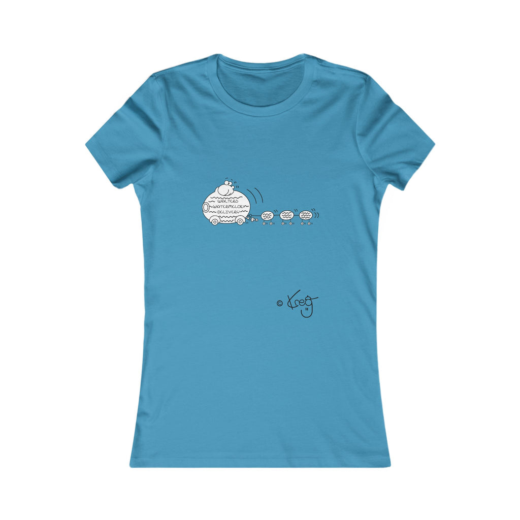 WALTER'S WATERMELON DELIVERY,Women's Favorite Tee