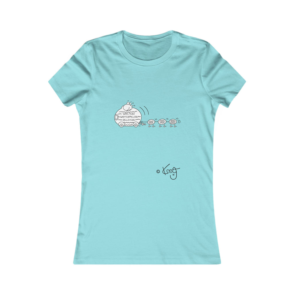 WALTER'S WATERMELON DELIVERY,Women's Favorite Tee