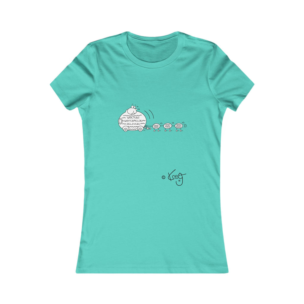 WALTER'S WATERMELON DELIVERY,Women's Favorite Tee