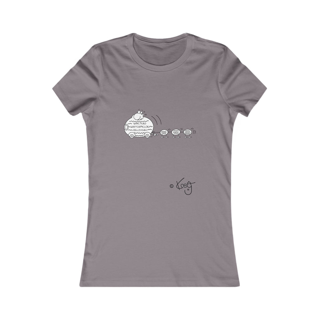 WALTER'S WATERMELON DELIVERY,Women's Favorite Tee