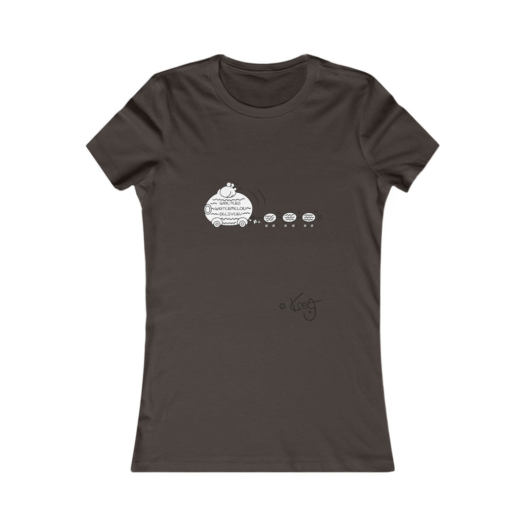 WALTER'S WATERMELON DELIVERY,Women's Favorite Tee