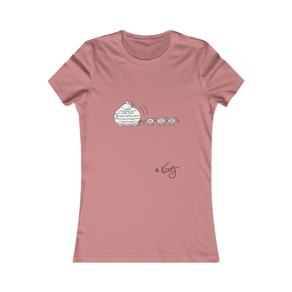 WALTER'S WATERMELON DELIVERY,Women's Favorite Tee