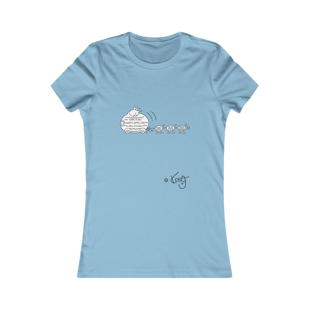 WALTER'S WATERMELON DELIVERY,Women's Favorite Tee