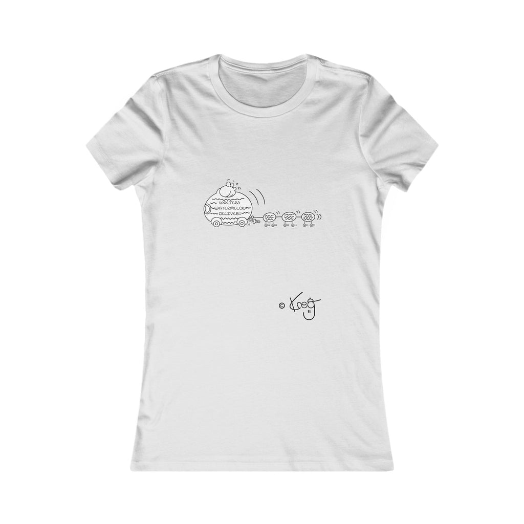 WALTER'S WATERMELON DELIVERY,Women's Favorite Tee