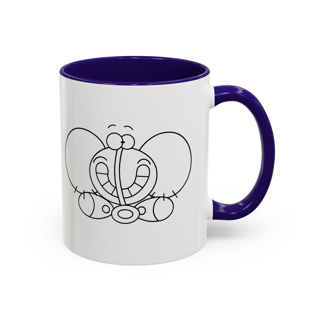 SMILE ELEPHANT Colorful Mugs, 11oz 15oz
