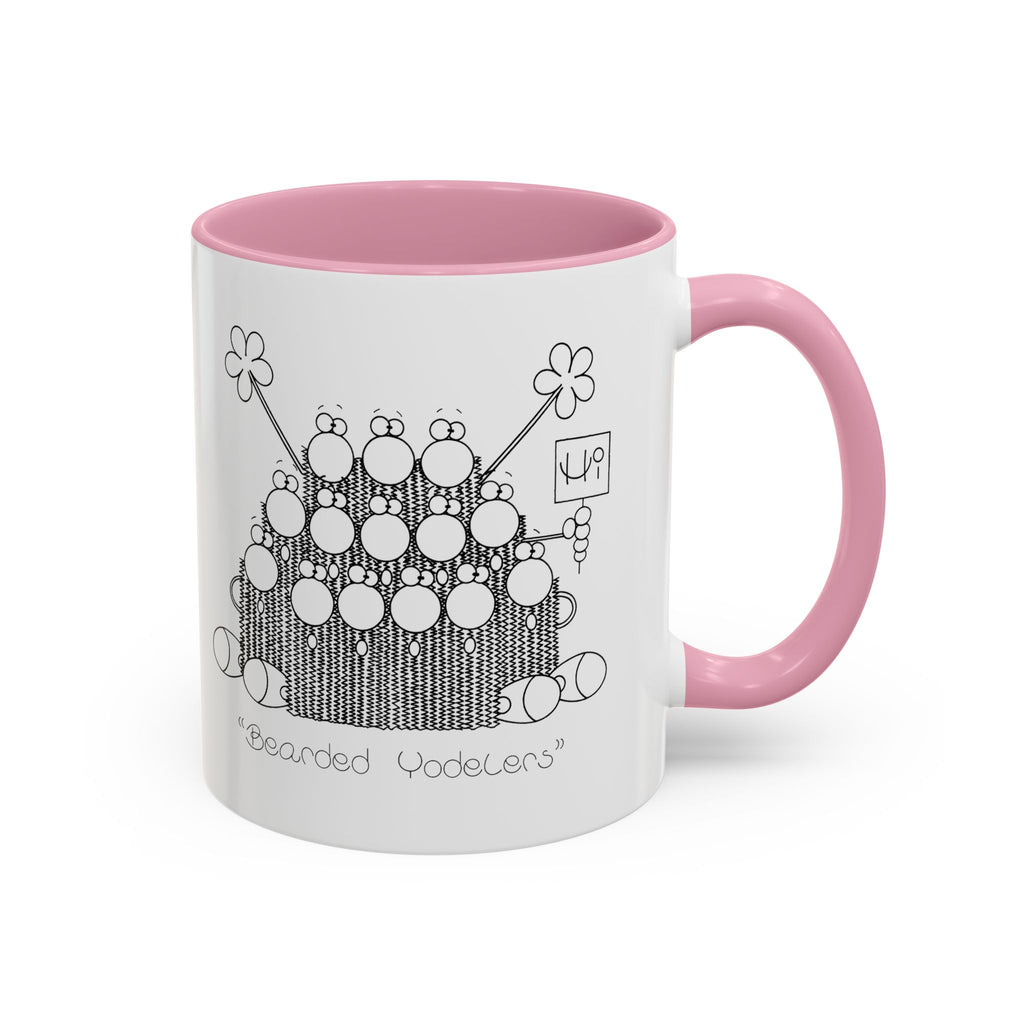 BEARDED YODELERS Colorful Mugs, 11oz 15oz