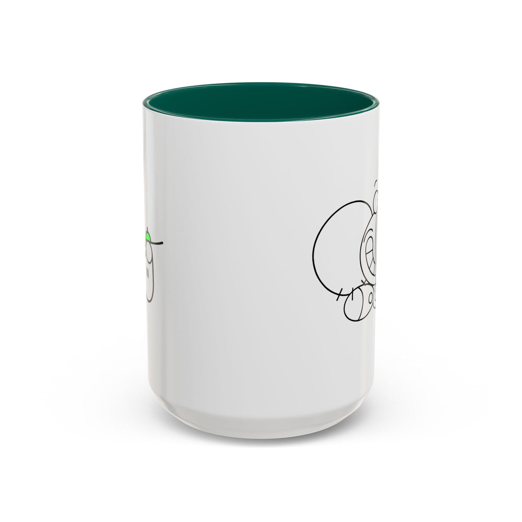 SMILE ELEPHANT Colorful Mugs, 11oz 15oz