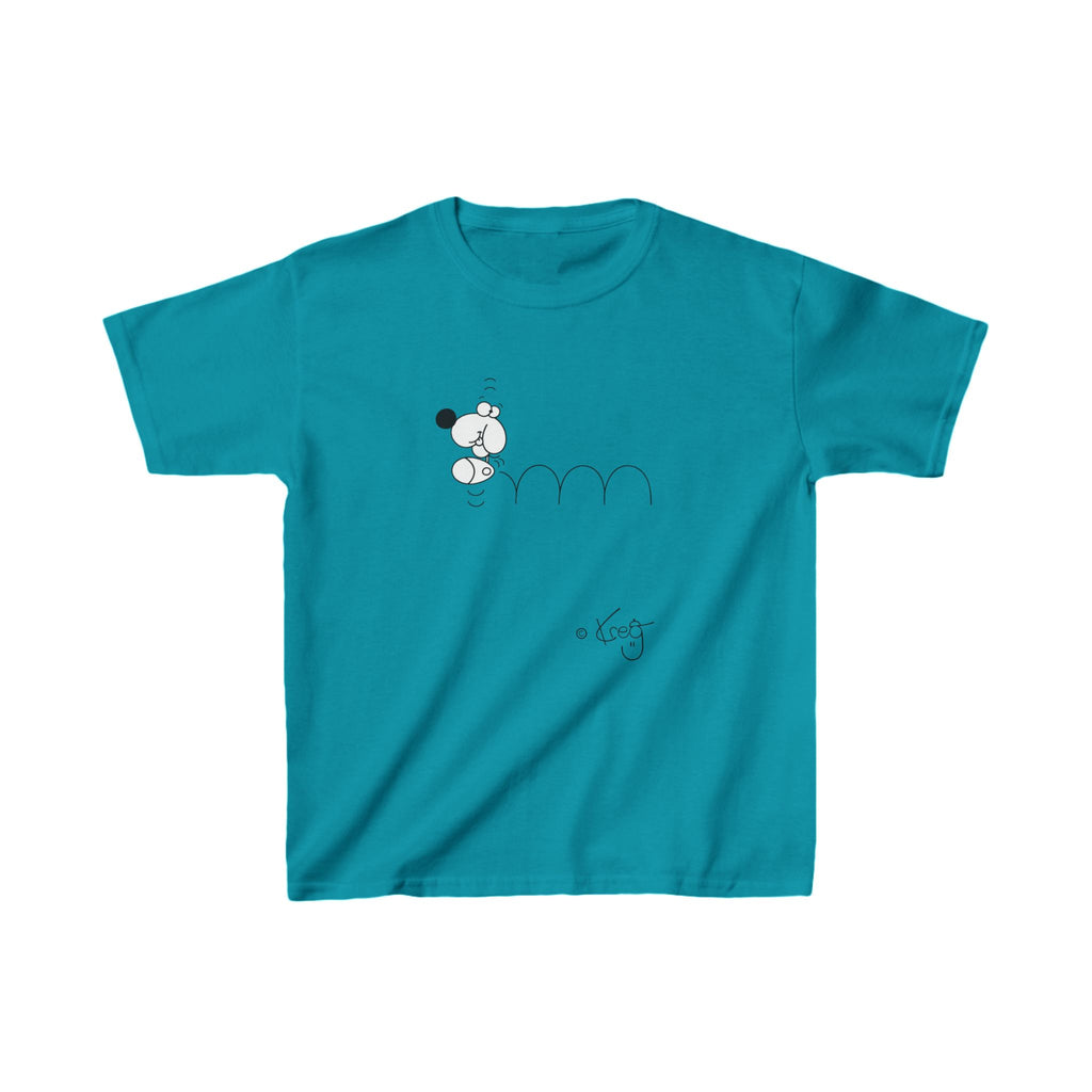 BOUNCING DOGGY,Kids Heavy Cotton™ Tee
