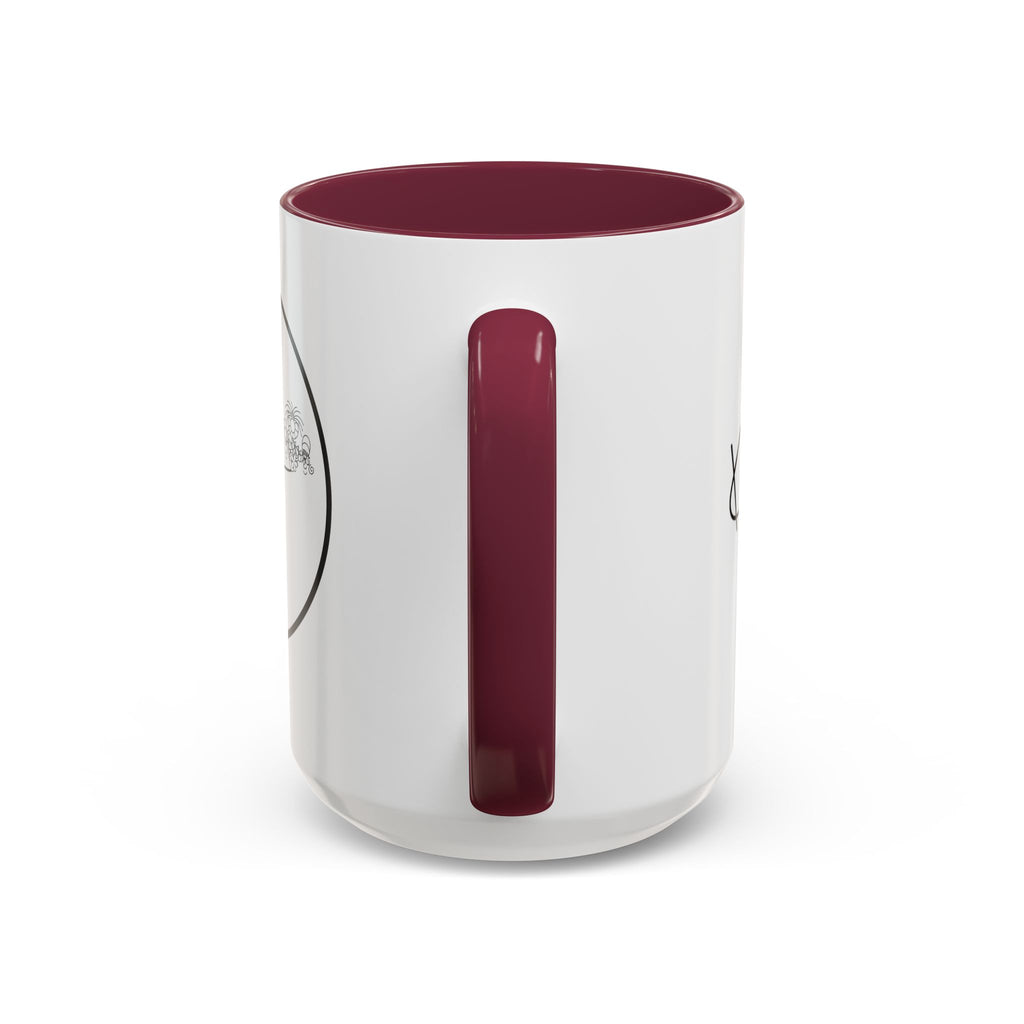 KREG MON ART LOGO Colorful Mugs, 11oz 15 oz