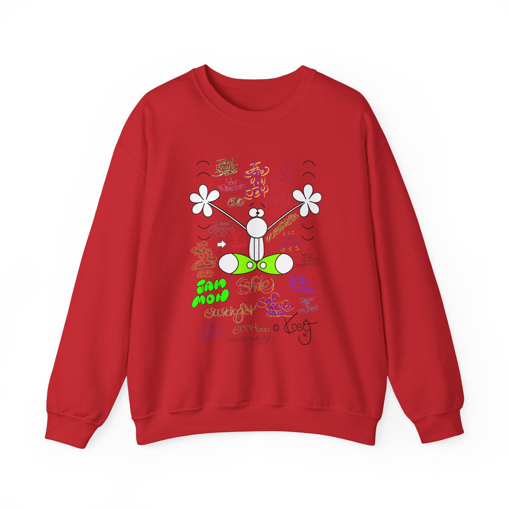 JOY GRAFFITI,Unisex Heavy Blend™ Crewneck Sweatshirt