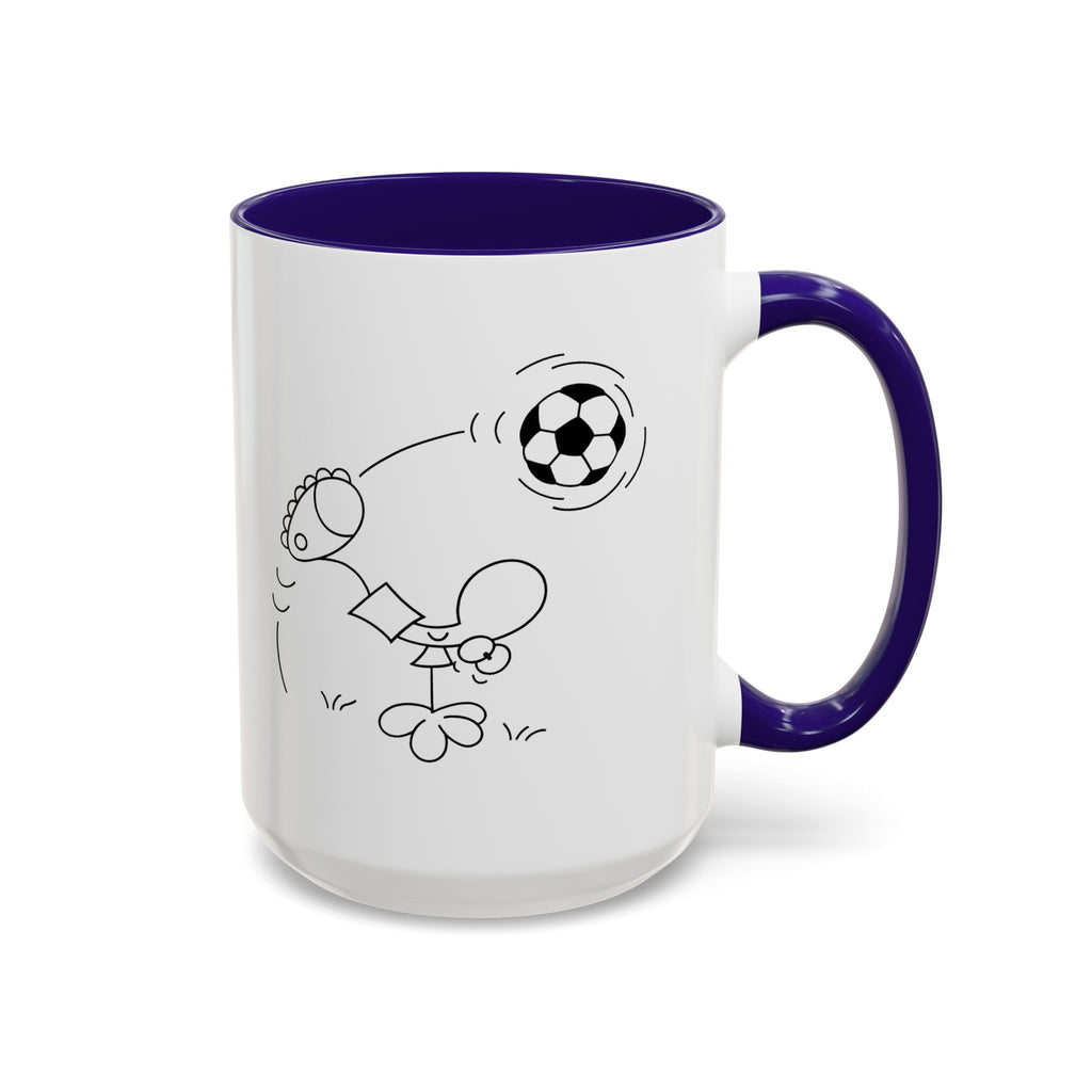 SOCCER DUDE Colorful Mugs, 11oz 15oz