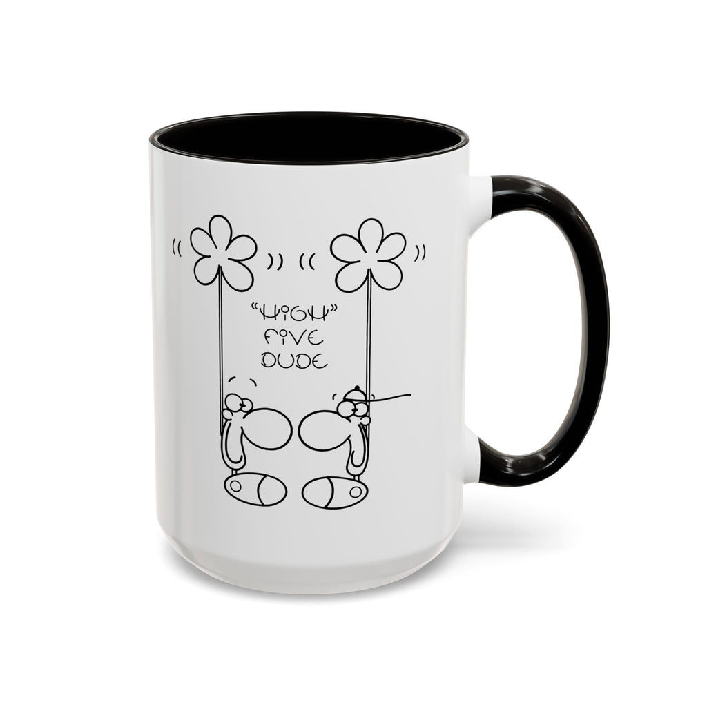 HIGH FIVE Colorful Mugs, 11oz 15oz