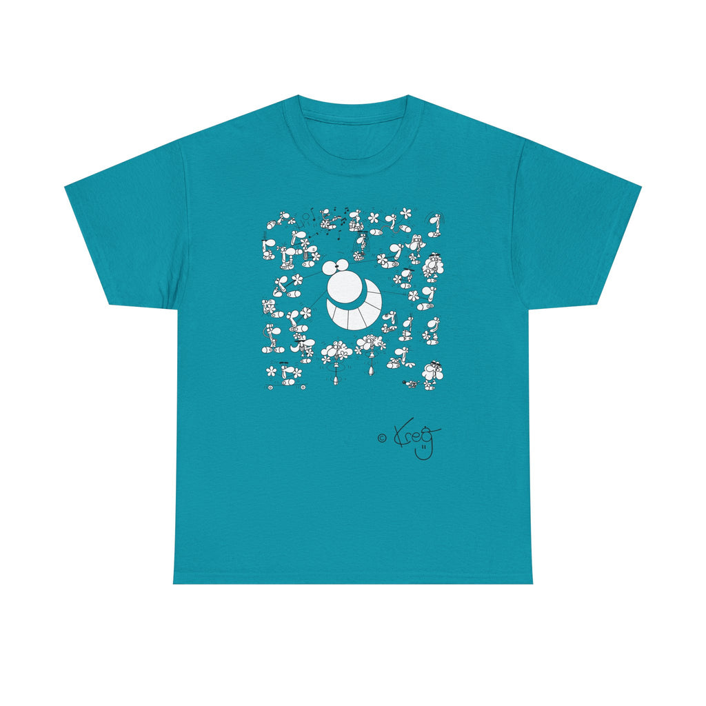 STREET ART PERFORMANCE,Unisex Heavy Cotton Tee