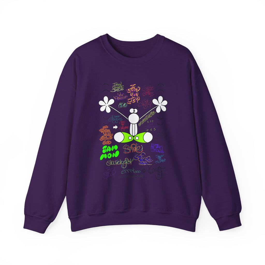 JOY GRAFFITI,Unisex Heavy Blend™ Crewneck Sweatshirt