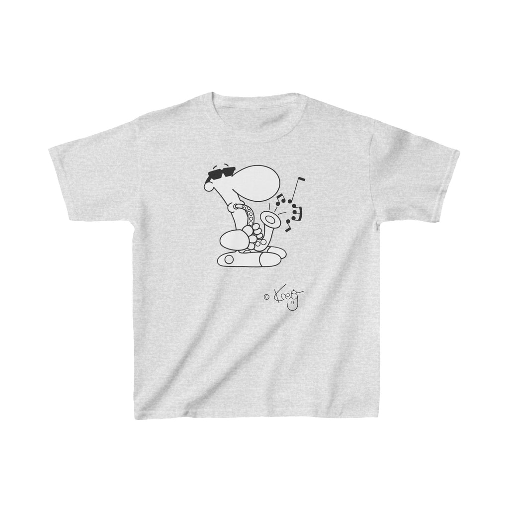 SAX DUDE,Kids Heavy Cotton™ Tee