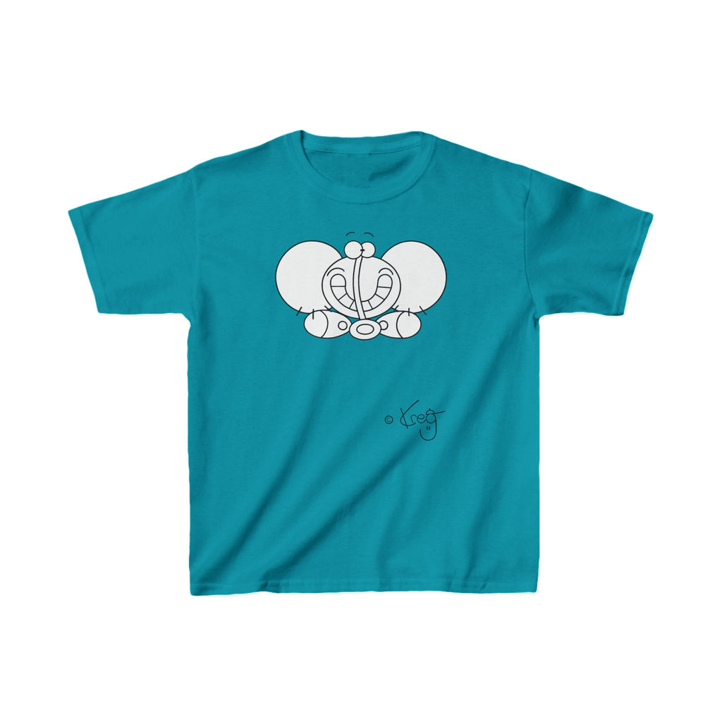 SMILE ELEPHANT,Kids Heavy Cotton™ Tee