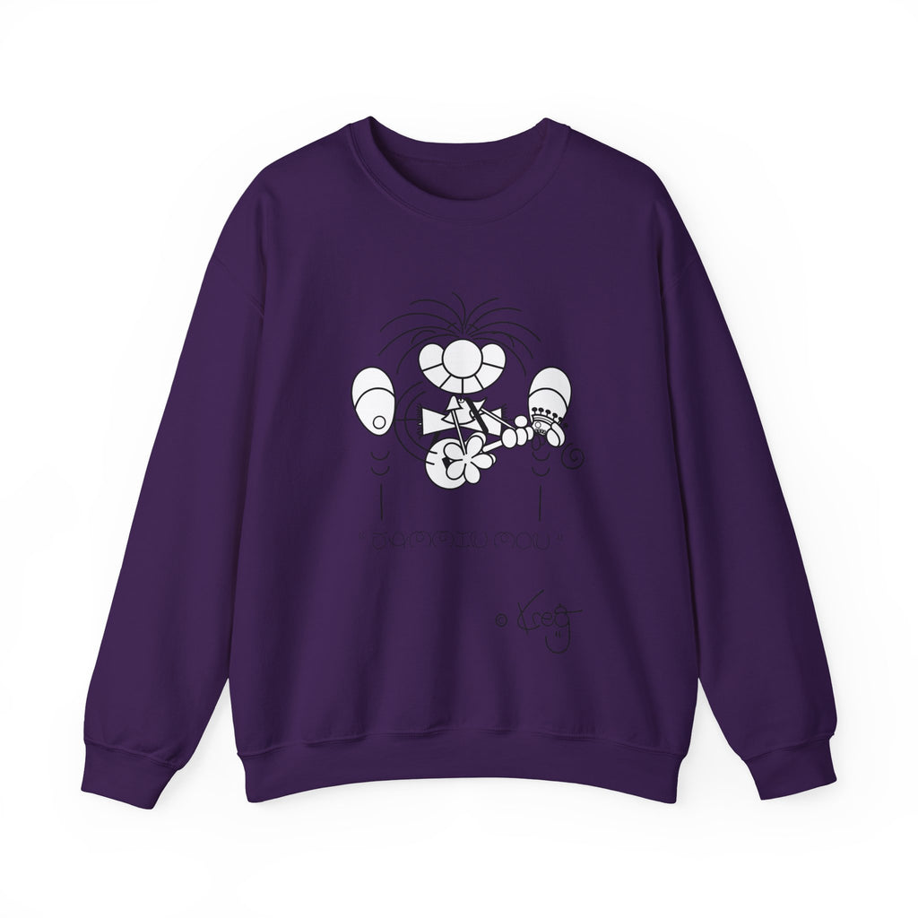 GUITAR MON JAMMIN,Unisex Heavy Blend™ Crewneck Sweatshirt
