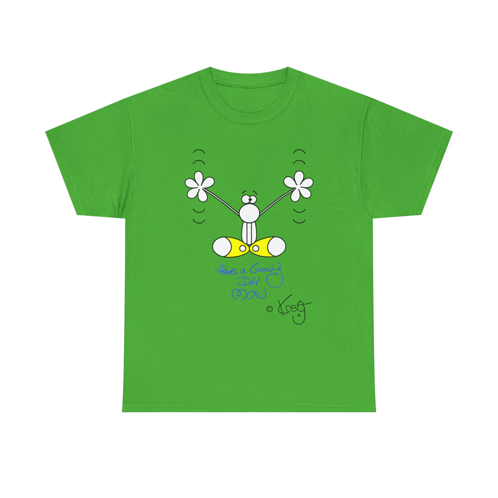 GROOVY DAY,Unisex Heavy Cotton Tee
